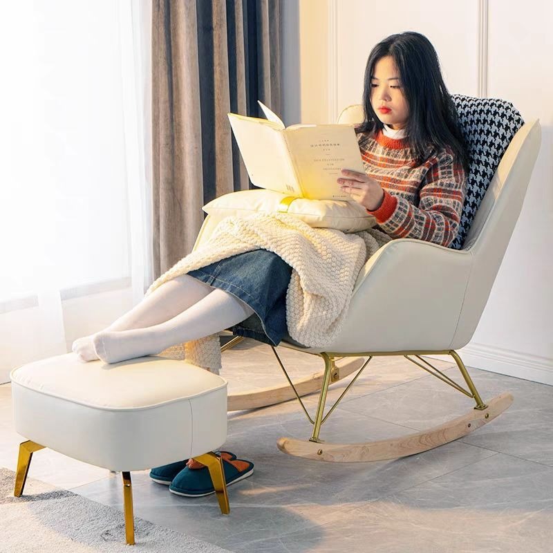 Ghế đọc sách bập bênh thư giãn phong cách Bắc Âu GG977
