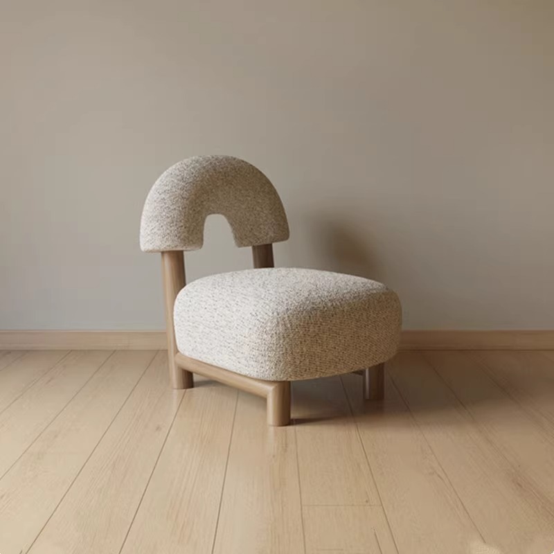 Ghế thư giãn ArmChair khung gỗ đệm nhung phong cách Bắc Âu GG272