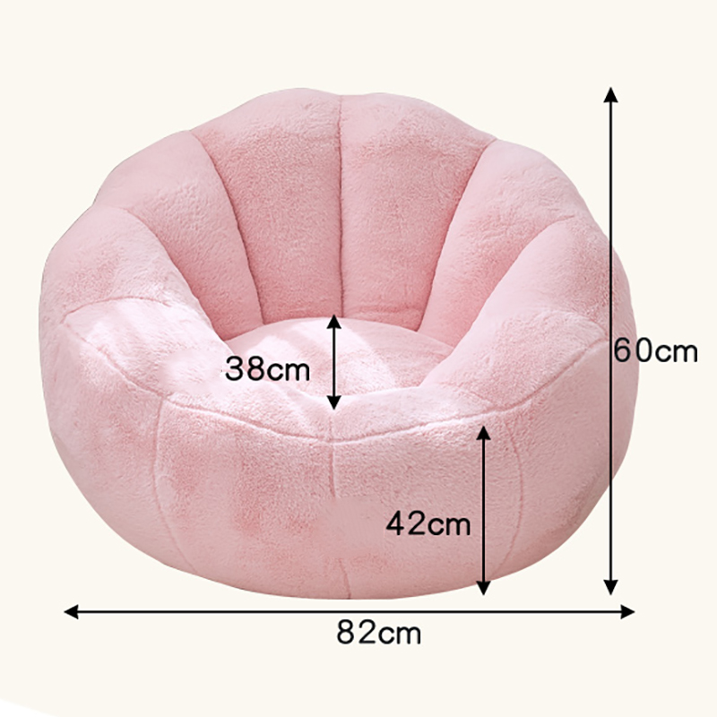 Ghế thư giãn hoa cục vỏ lông xù siêu cute GG284