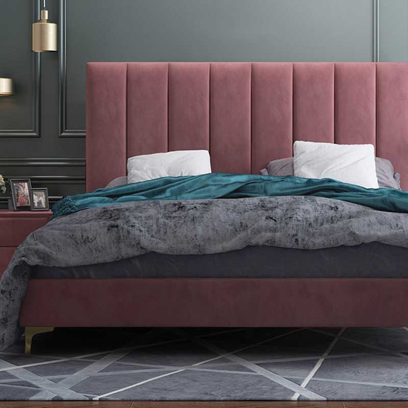 Giường ngủ bọc nệm đầu giường thiết kế độc đáo GN888