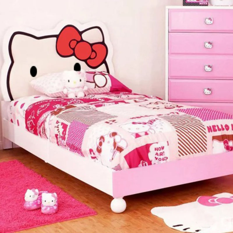 Giường ngủ hình Hello Kitty cho Bé gái GN855