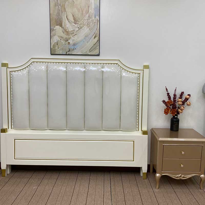 Giường ngủ nhập khẩu 1m8x2m bọc da cao cấp GN856