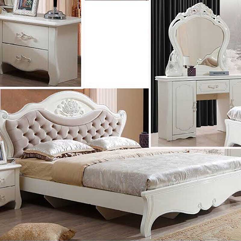 Giường ngủ phong cách tân cổ điển GN068