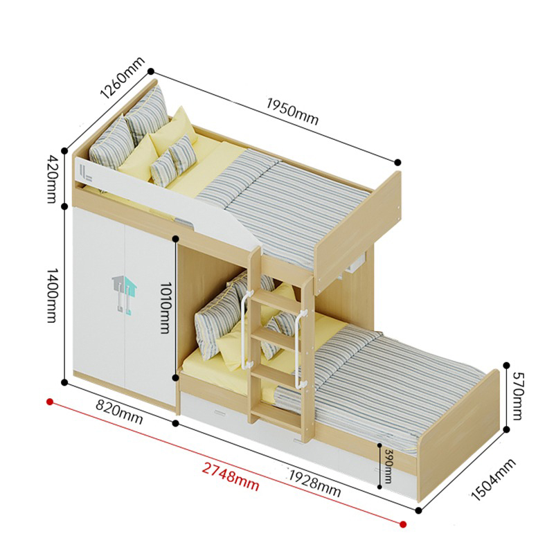 Giường tầng được nhiều bé yêu thích nhất hiện nay GN413