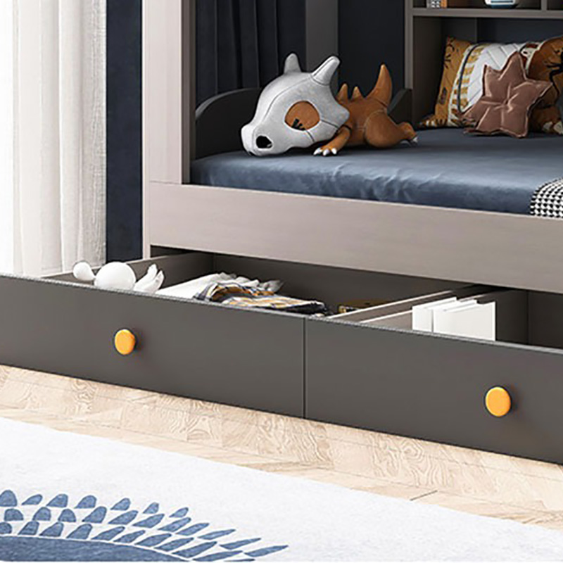 Giường tầng cho bé gỗ MDF nhiều màu sắc tùy chọn GN460