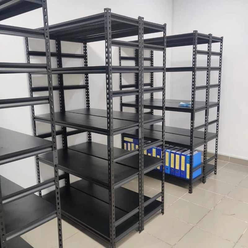 Giá Kệ Sắt V Cài dài 100 x rộng 50cm, 3,4,5 tầng lắp ghép dễ dàng cho kho, siêu thị, tạp hóa KB268