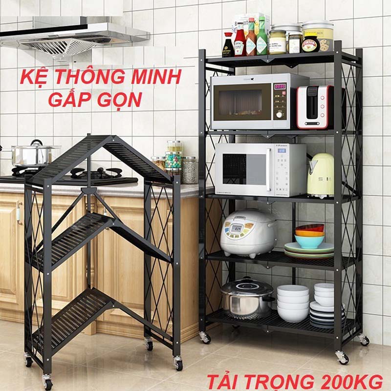 Kệ sắt để lò vi sóng 3 tầng đa năng KB013