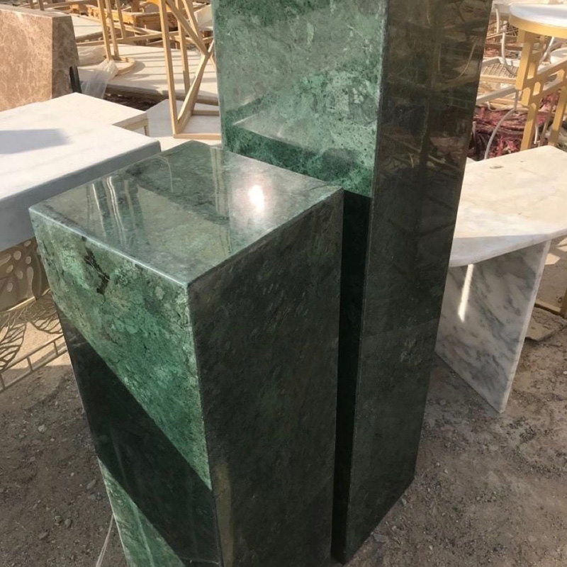 Kệ đá trang trí đá xanh Ấn Độ điểm nhấn độc đáo cho không gian TR296