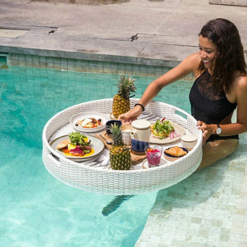 Khay thức ăn nổi phục vụ bữa sáng Floating Breakfast KN284