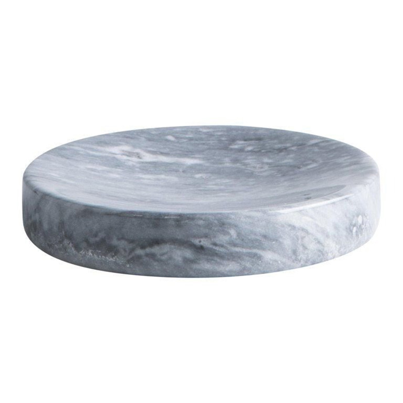  Đĩa đá marble tự nhiên dùng đựng xà phòng, trang trí trong phòng tắm, bếp PT004