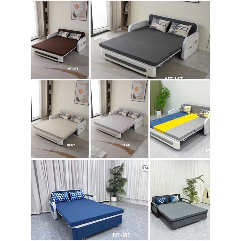 Ghế giường sofa bed thông minh đa năng cao cấp SF651