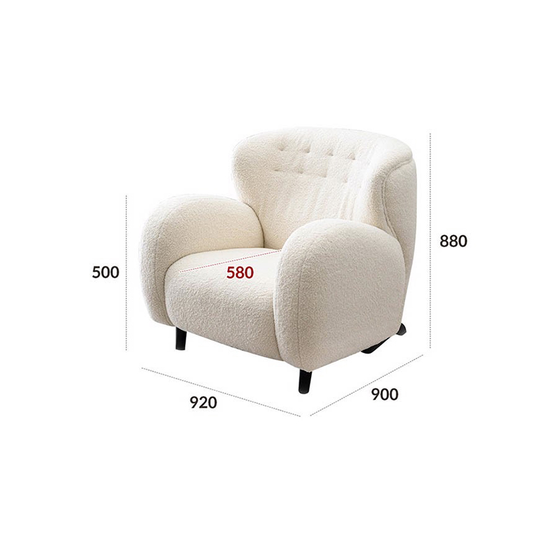 Ghế sofa đơn Mini Bobby thư giãn cao cấp SF973