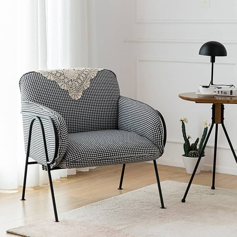 Ghế sofa thư giãn phong cách retro Bắc Âu ngồi êm thoải mái SF638
