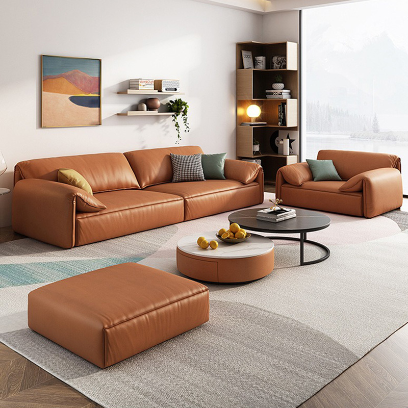 Sofa văng 3 chỗ ngồi bọc da cao cấp SF664