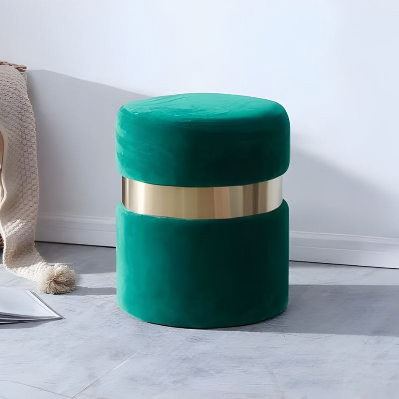 Ghế đôn sofa trang trí Hera vải nhung phòng khách SF648