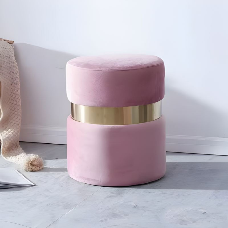 Ghế đôn sofa trang trí Hera vải nhung phòng khách SF648