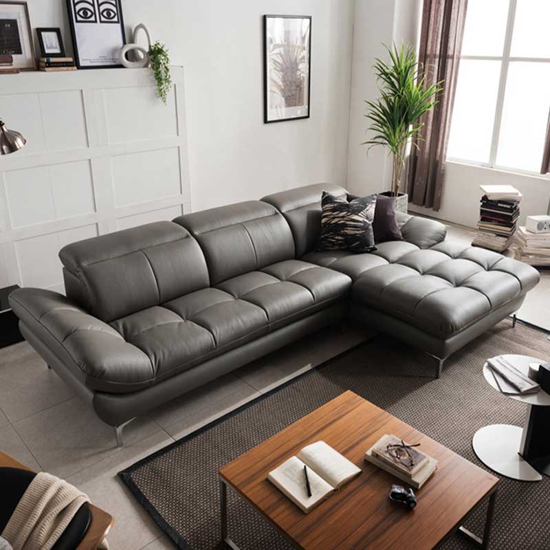 Ghế sofa góc bọc da cao cấp dài 2m9 SF698