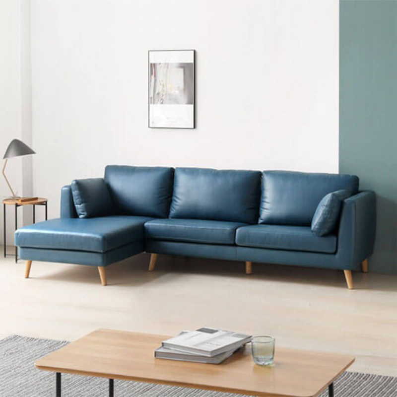 Ghế sofa góc chữ L bọc da cao cấp SF670