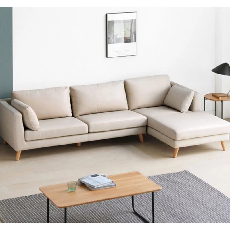 Ghế sofa góc chữ L bọc da cao cấp SF670