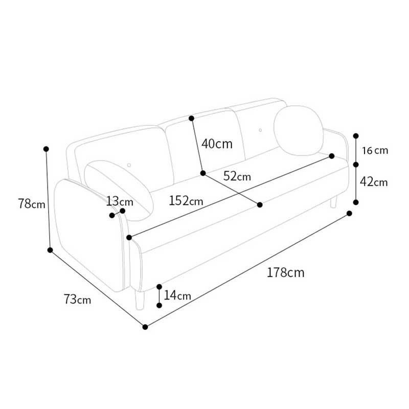 Ghế sofa văng nỉ phòng khách đẹp 2022 SF609