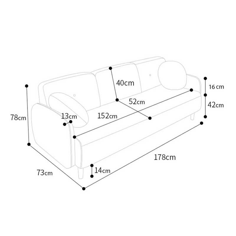 Ghế sofa văng nỉ phòng khách đẹp 2022 SF609