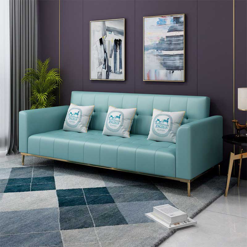 Giường sofa bọc da cao cấp cho phòng khách SF680