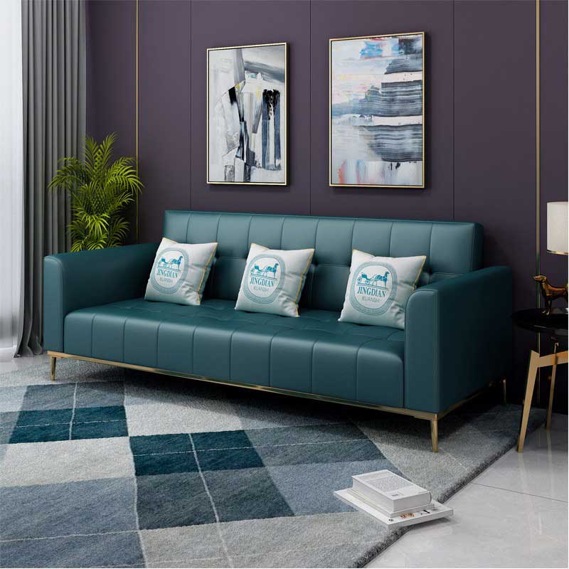 Giường sofa bọc da cao cấp cho phòng khách SF680