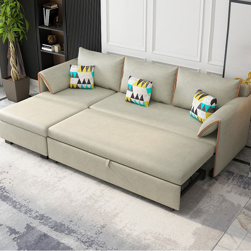 Sofa giường kéo bọc nỉ đa năng SF691