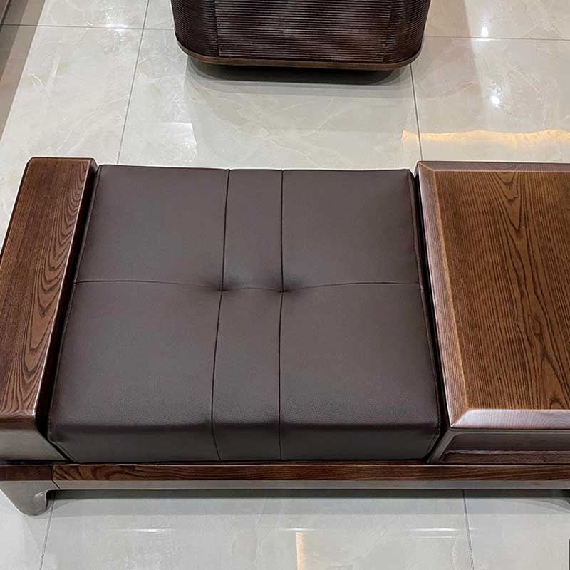 Sofa gỗ óc chó sang trọng cho phòng khách SF090