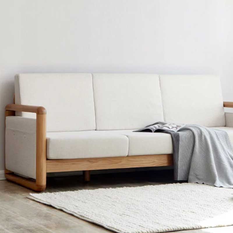 Sofa gỗ tự nhiên tiện nghi sang trọng SF881