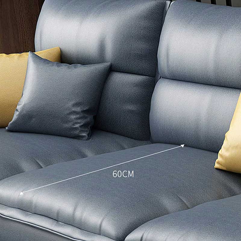 Sofa góc chữ L bọc da cao cấp sang trọng SF862