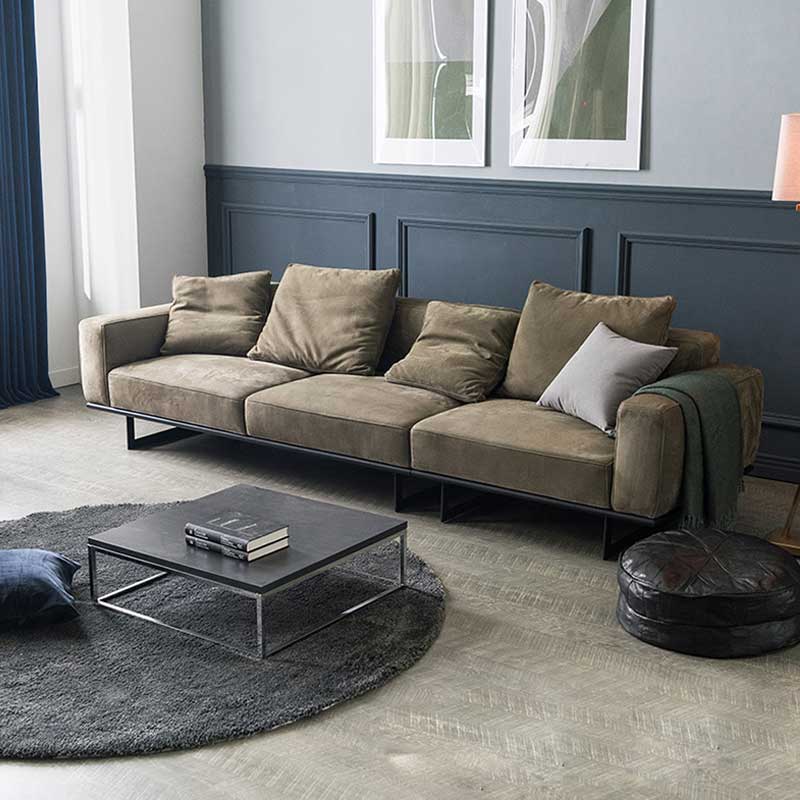 Sofa văng bọc nỉ cao cấp khung thép sơn tĩnh điện SF635