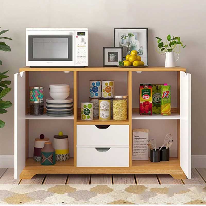 Tủ bếp gỗ công nghiệp MDF phủ Melamine giá rẻ TB676