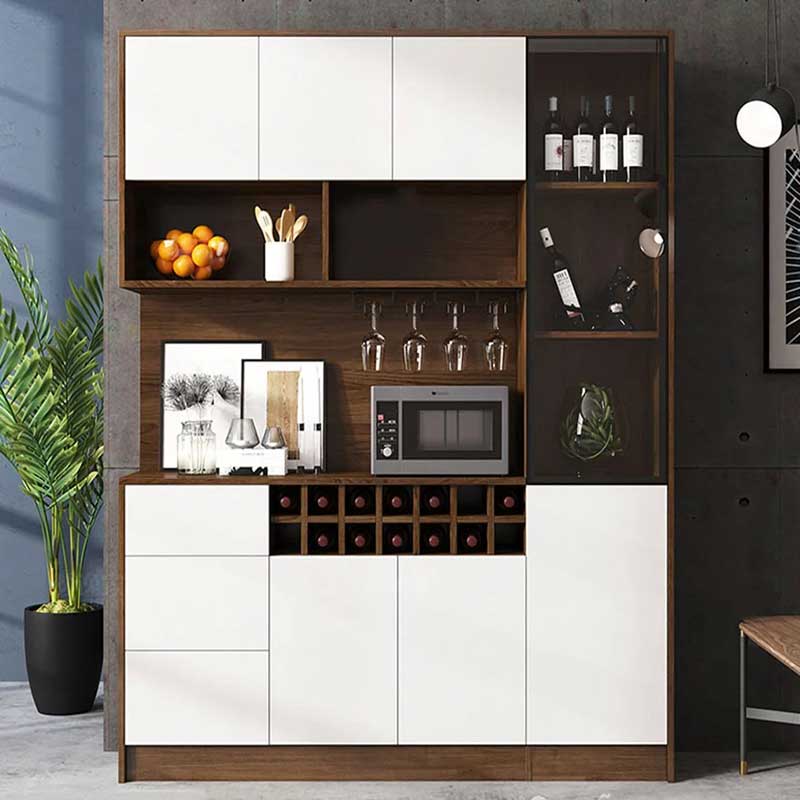 Tủ đựng đồ nhà bếp gỗ MDF phủ Melamine 1m6 x 2m1 TB655