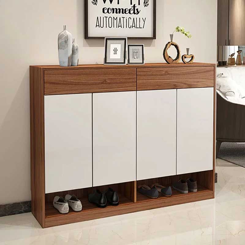 Tủ giầy dép gỗ MDF 4 cánh kiểu dáng hiện đại TG678