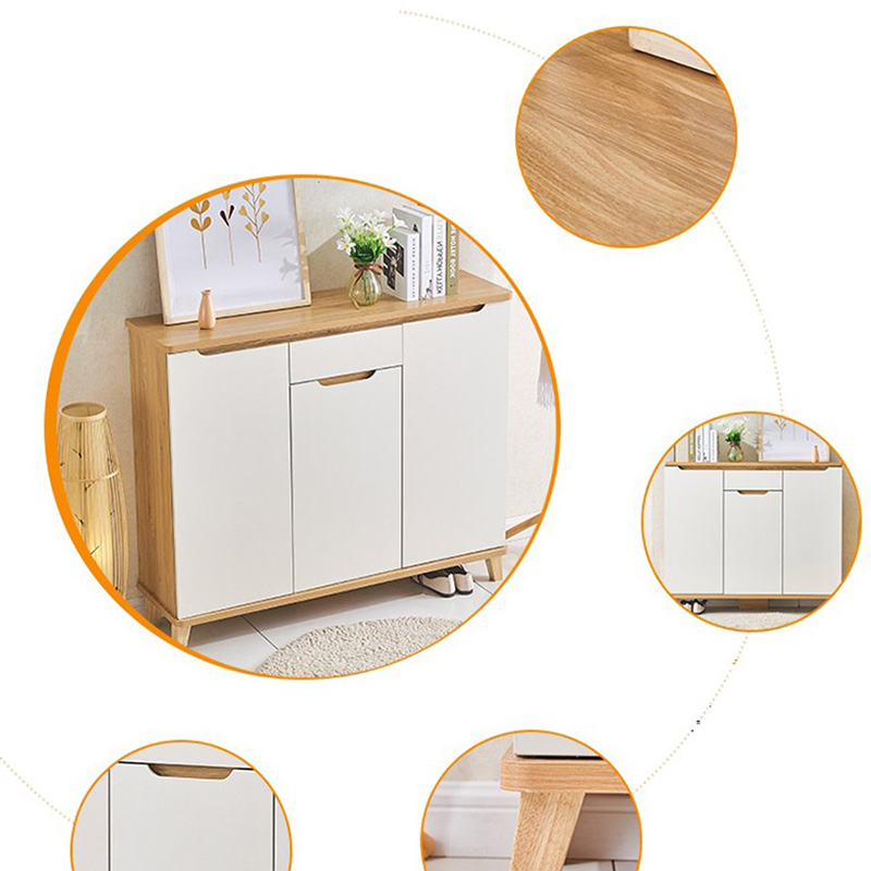 Tủ giày gỗ công nghiệp thiết kế đẹp phong cách hiện đại TG671