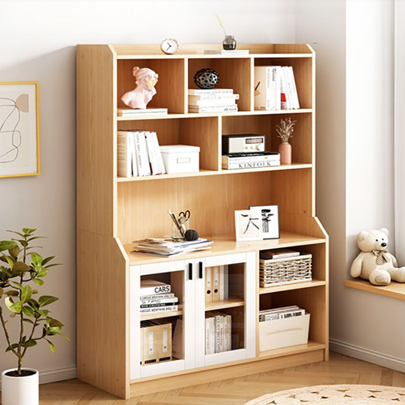 Kệ sách gỗ MDF thiết kế chắc chắn đa năng TS098