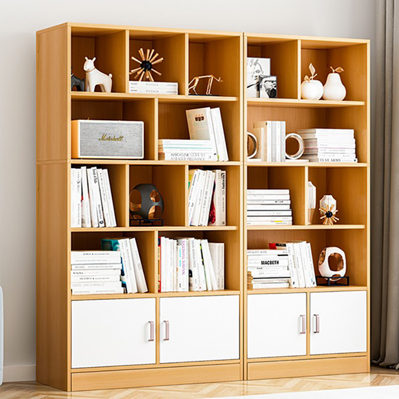 Tủ đựng sách đứng chất liệu gỗ công nghiệp MDF TS084