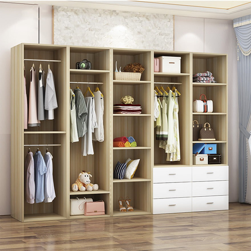 Tủ đựng quần áo 2 suốt tiện lợi, bền đẹp TQ693