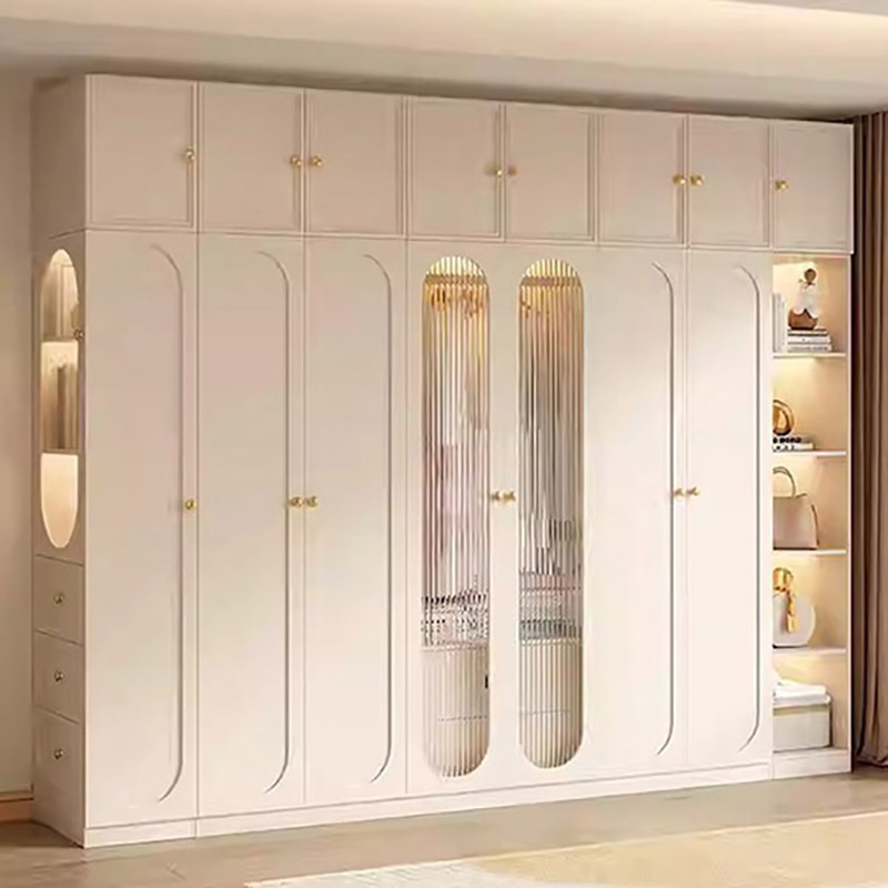 Tủ quần áo gỗ có kệ góc thông minh thiết kế tiện ích TQ670