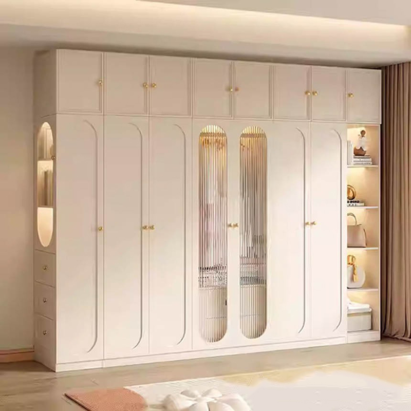 Tủ quần áo gỗ có kệ góc thông minh thiết kế tiện ích TQ670