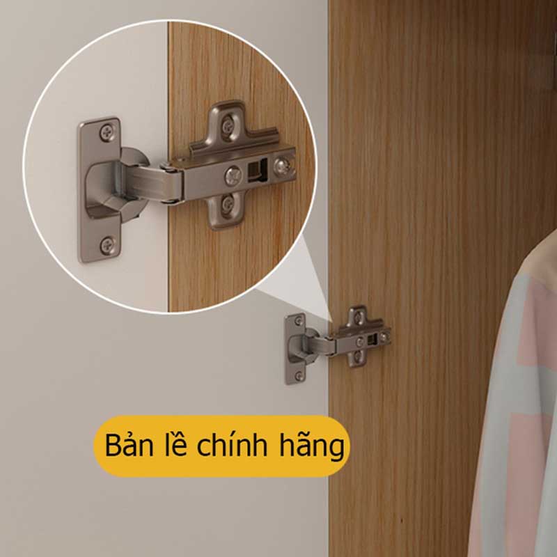 Tủ quần áo gỗ công nghiệp 4 cánh cao cấp TQ200