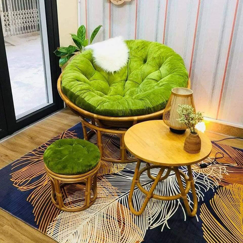 Ghế Papasan mây nhựa cao cấp cực thư giãn XD608