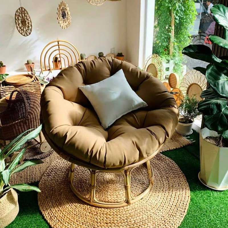 Ghế Papasan mây nhựa cao cấp cực thư giãn XD608