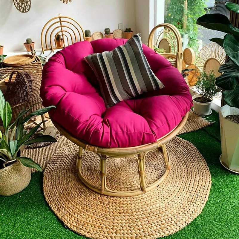 Ghế Papasan mây nhựa cao cấp cực thư giãn XD608