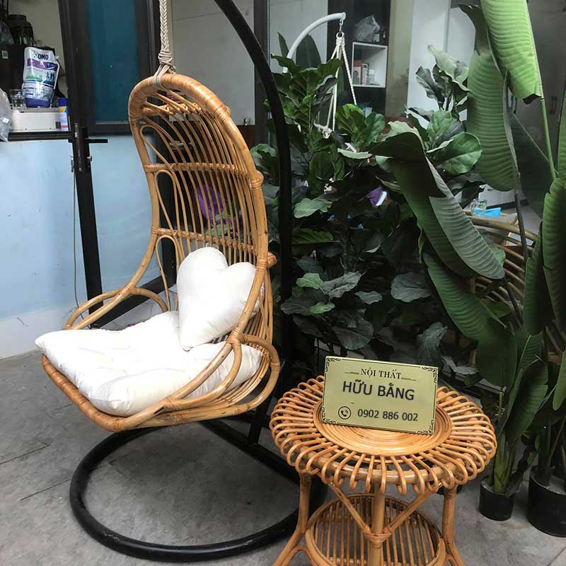Xích đu thìa mây thật 100% chất lượng bền đẹp XD567