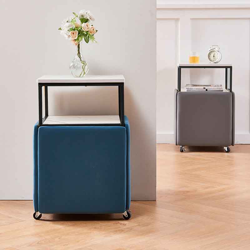 Bộ bàn ghế khối lập phương Rubik xếp gọn thông minh 5 trong 1 GC531