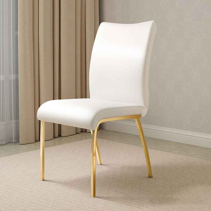 Ghế cafe, ghế hội nghị tựa lưng da tối giản hiện đại GC896