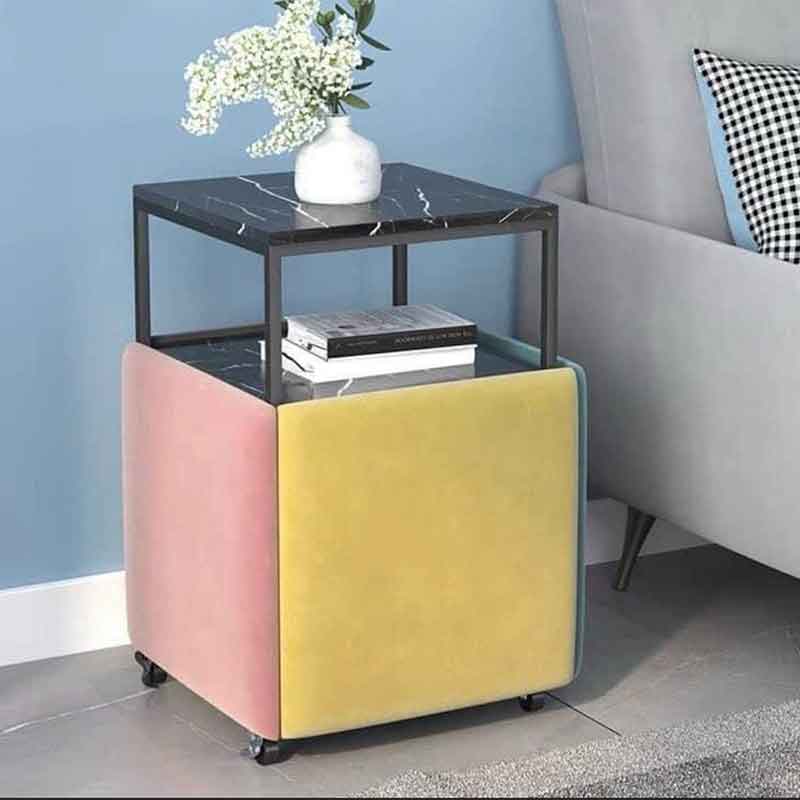 Bộ bàn ghế lập phương gấp gọn thông minh 5 trong 1 GC522