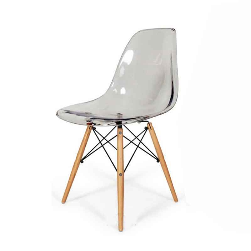 Ghế Eames trong suốt ứng dụng ghế ăn ghế tiếp khách GC625